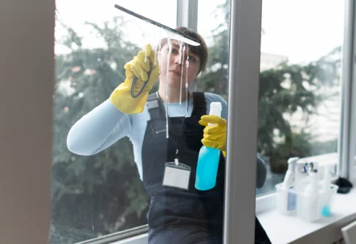 Nettoyage de vitres intérieures et extérieures à Bourgneuf